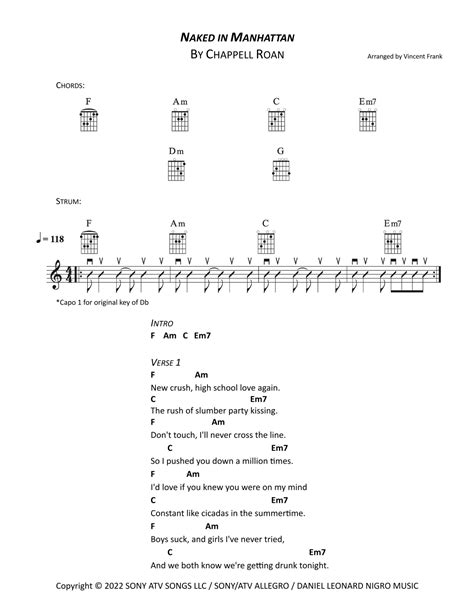 Chappell Roan Chords & Tabs for Guitar, Ukulele, Bass, Drums at ...